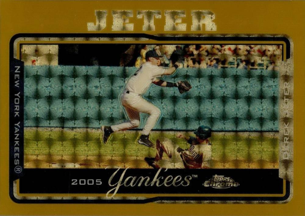 2005 Topps Chrome  Derek Jeter #440 Baseball Card