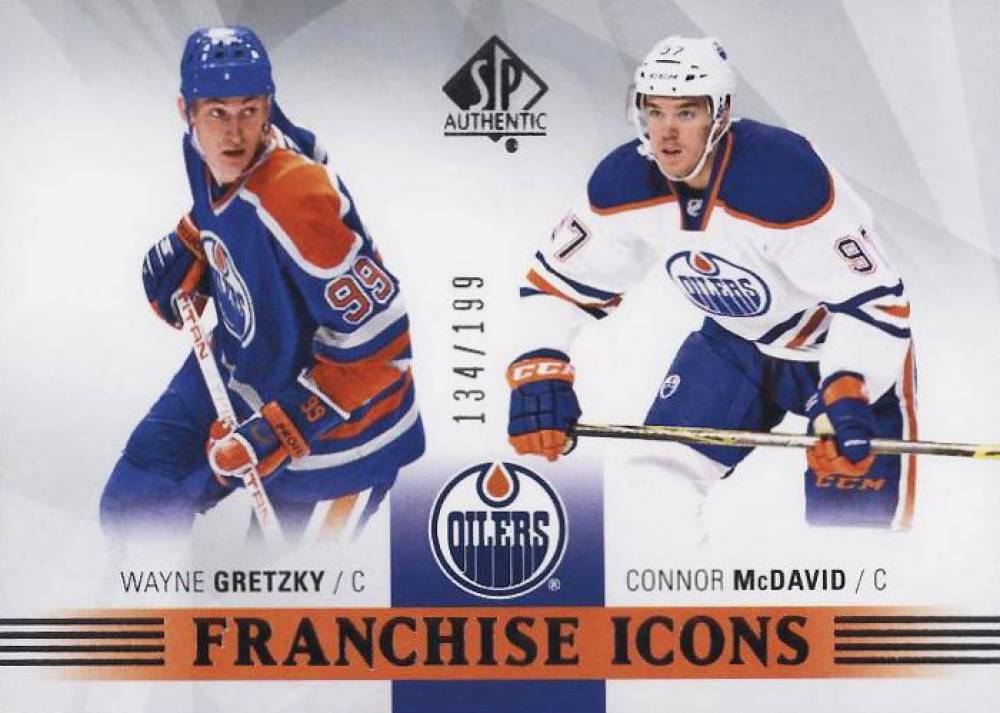 2015 SP Authentic  Gretzky/McDavid #173 Hockey Card