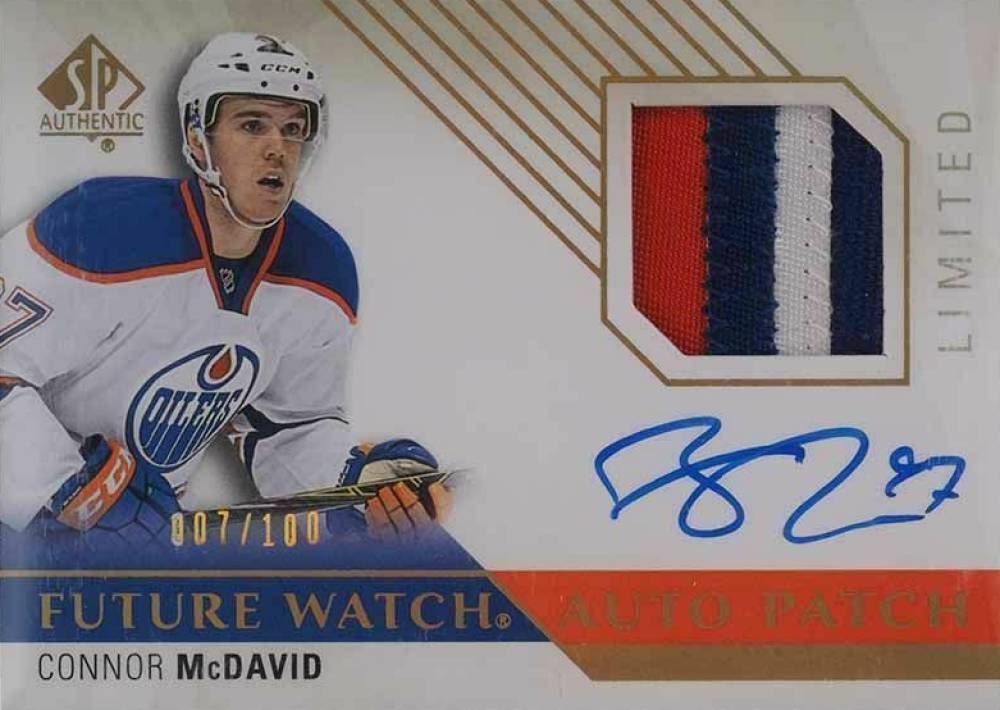 2015 SP Authentic  Connor McDavid #226 Hockey Card