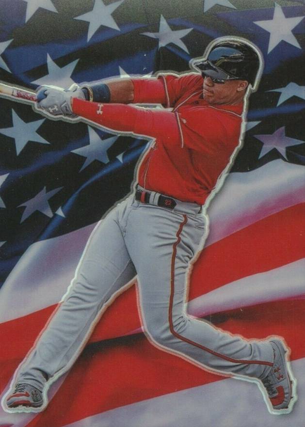2020 Panini Donruss Optic Stars and Stripes Juan Soto #SS8 Baseball Card