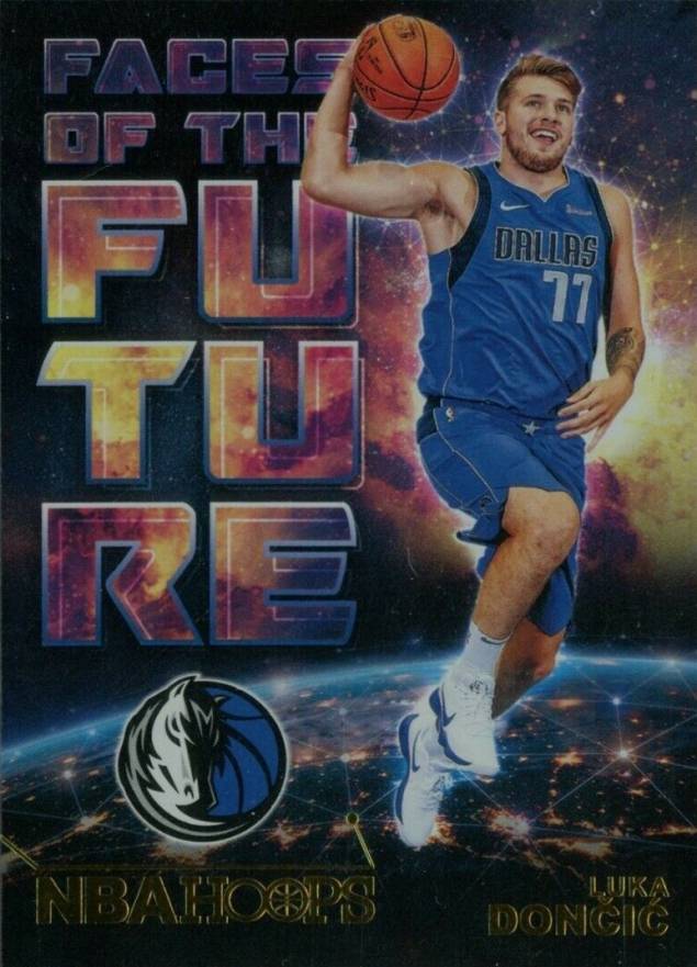 2018 Panini Hoops Faces of the Future Luka Doncic #3 Basketball Card