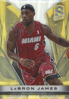 2013 Panini Spectra LeBron James #56 Basketball Card