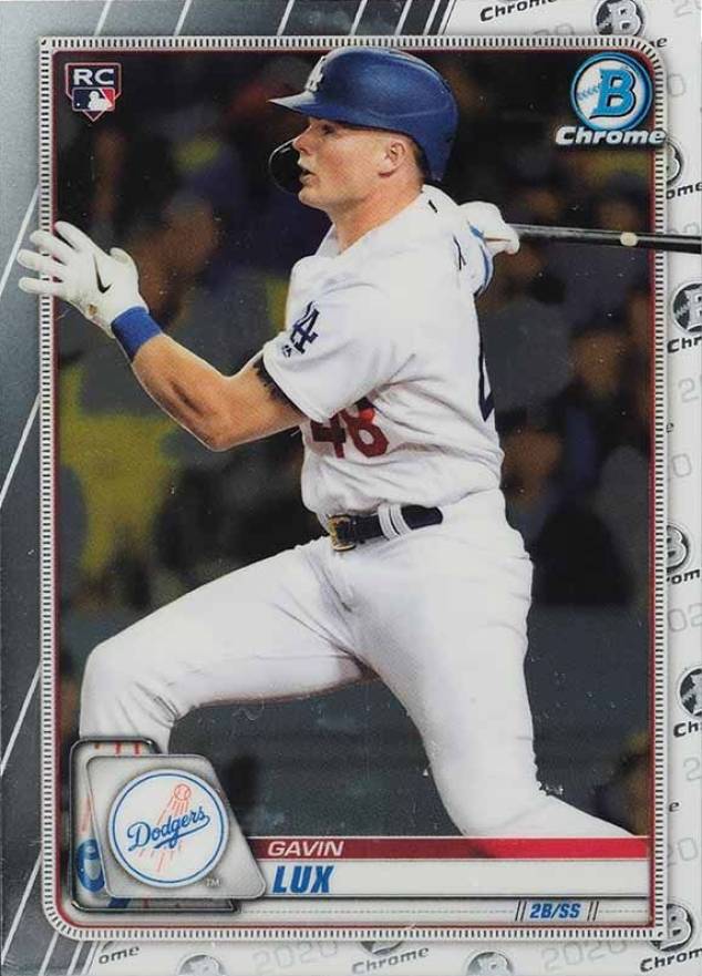 2020 Bowman Chrome Gavin Lux #83 Baseball Card