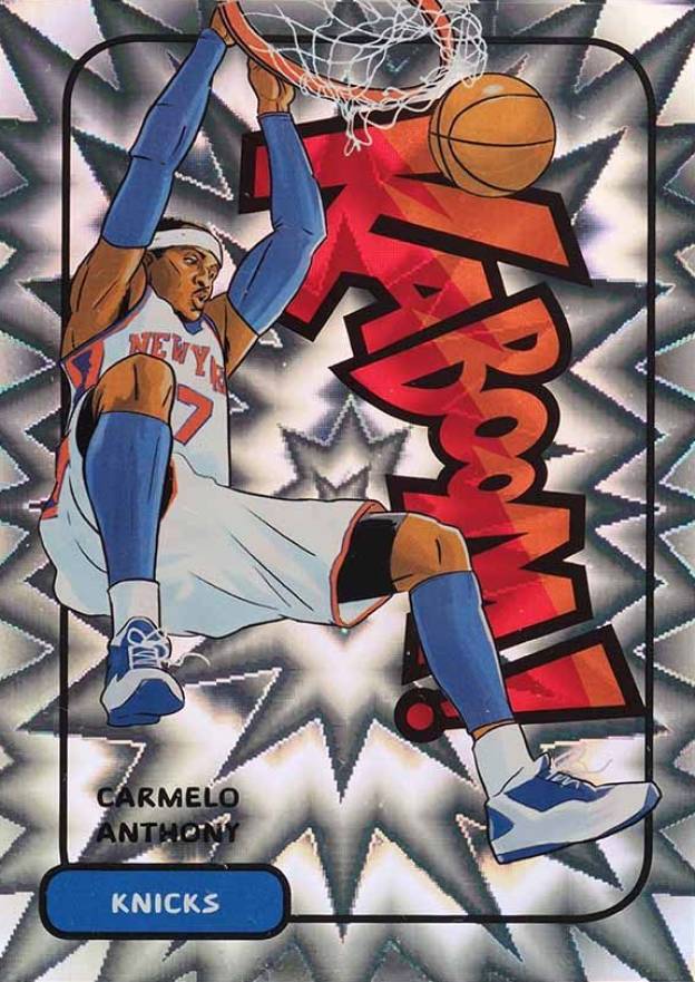2016 Panini Excalibur Kaboom Carmelo Anthony #15 Basketball Card