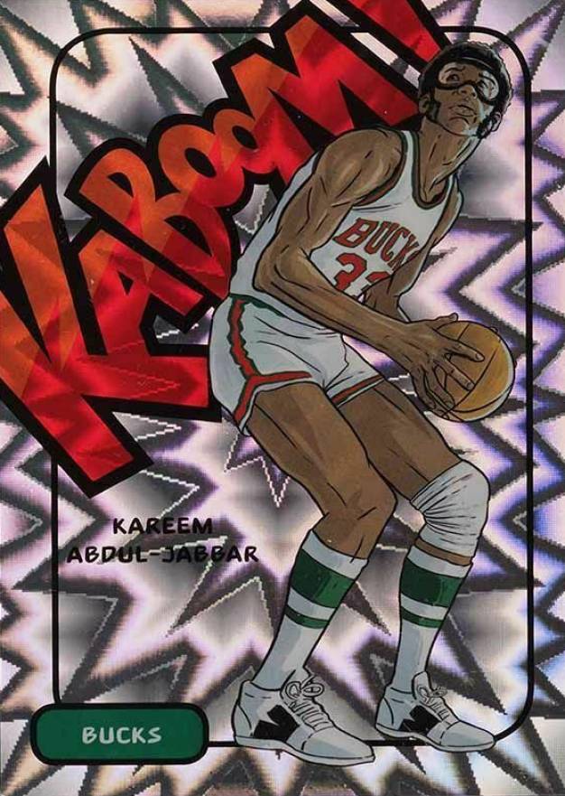 2016 Panini Excalibur Kaboom Kareem Abdul-Jabbar #24 Basketball Card