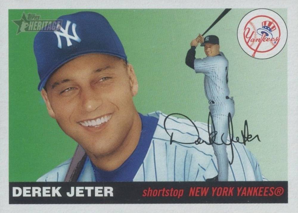 2004 Topps Heritage  Derek Jeter #425 Baseball Card