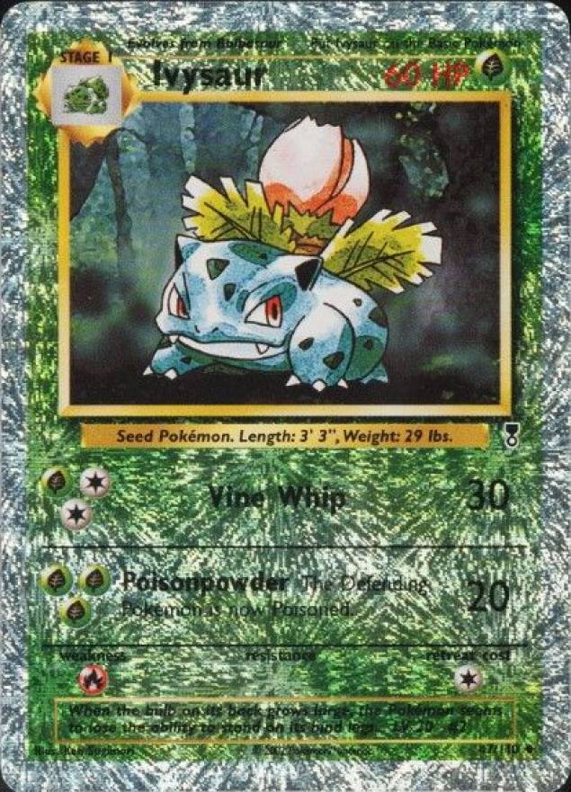 2002 Pokemon Legendary Collection  Ivysaur-Reverse Foil #47 TCG Card