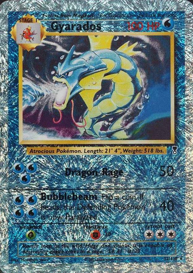 2002 Pokemon Legendary Collection  Gyarados-Reverse Foil #12 TCG Card