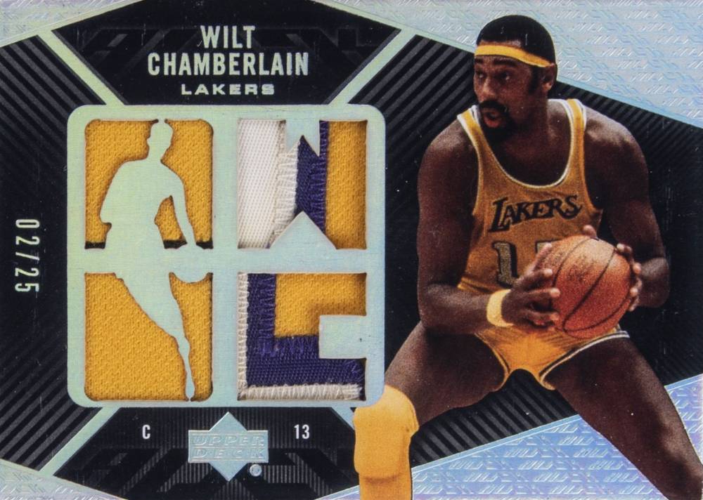 2007 Upper Deck Black  Wilt Chamberlain #83 Basketball Card