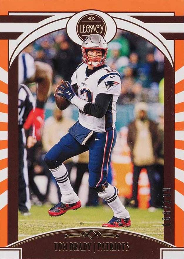 2020 Panini Legacy Tom Brady #1 Football Card