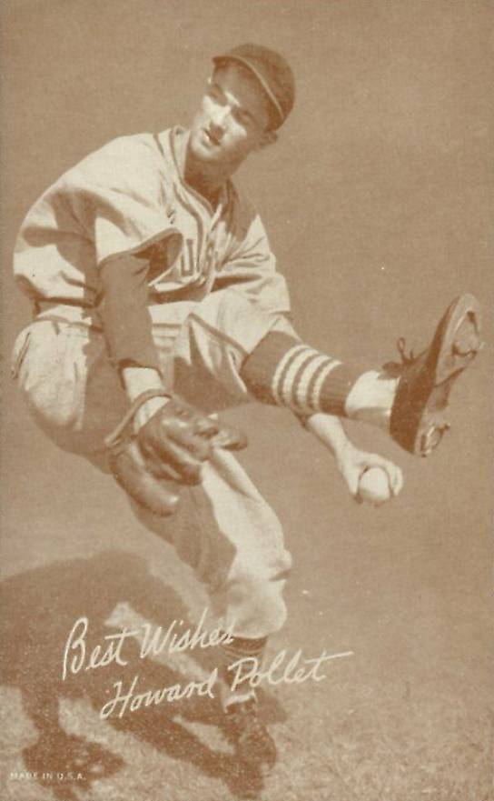1939 Exhibits Salutation Howard Pollet # Baseball Card