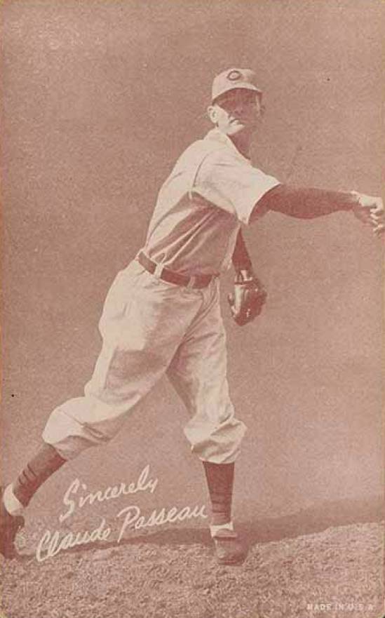 1939 Exhibits Salutation Claude Passeau # Baseball Card