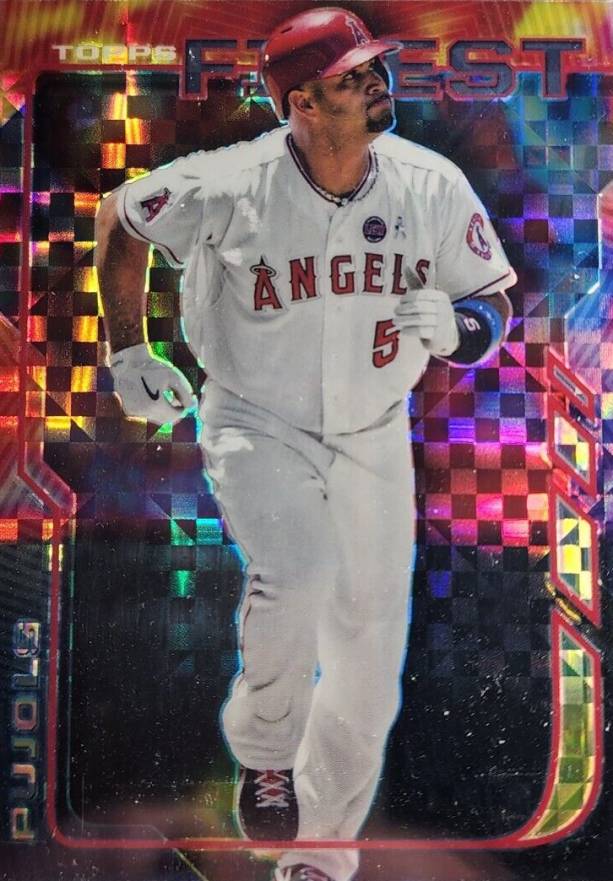 2014 Finest Albert Pujols #93 Baseball Card