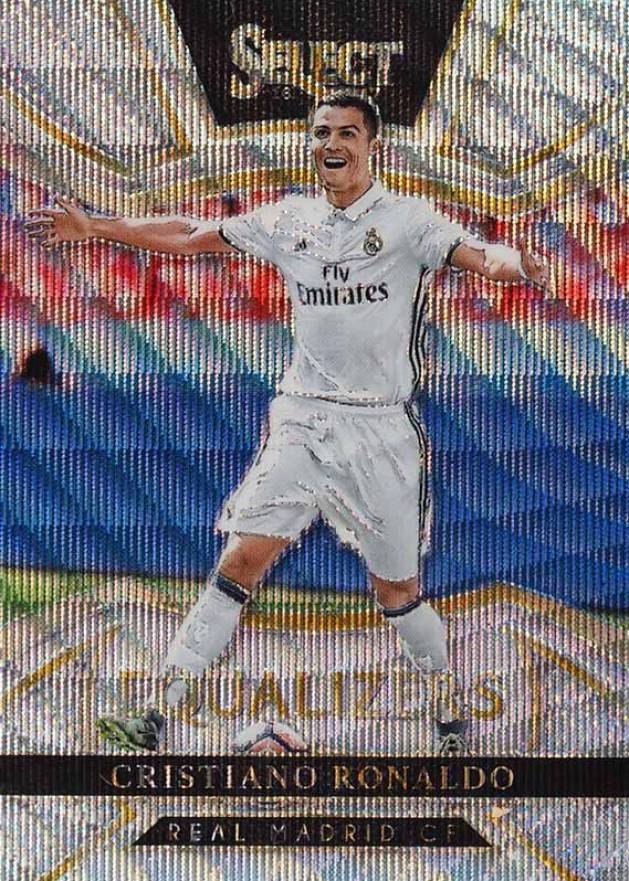 2016 Panini Select Equalizers Cristiano Ronaldo #7 Soccer Card