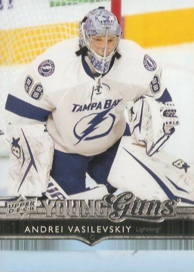 2014 Upper Deck Andrei Vasilevskiy #478 Hockey Card