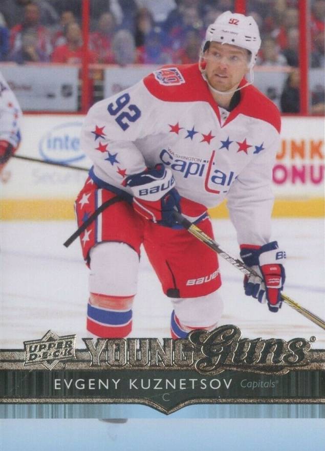 2014 Upper Deck Evgeny Kuznetsov #248 Hockey Card