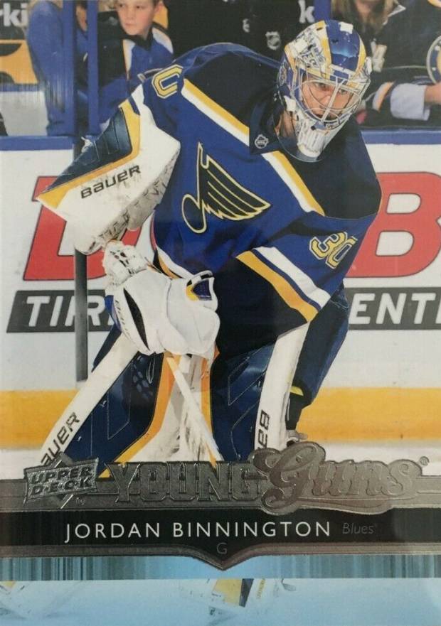 2014 Upper Deck Jordan Binnington #469 Hockey Card