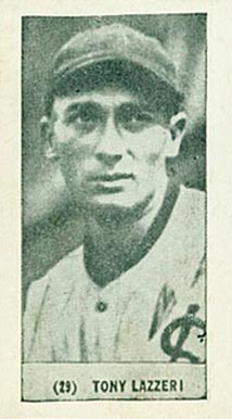 1928 Harrington's Ice Cream Tony Lazzeri #29 Baseball Card