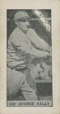 1928 Harrington's Ice Cream George Kelly #20 Baseball Card