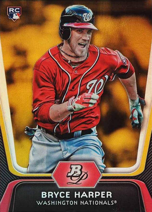 2012 Bowman Platinum Bryce Harper #56 Baseball Card