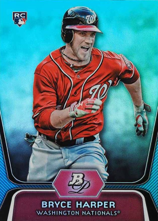 2012 Bowman Platinum Bryce Harper #56 Baseball Card