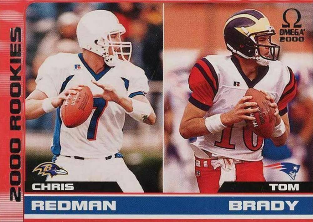 2000 Pacific Omega C.Redman/T.Brady #238 Football Card