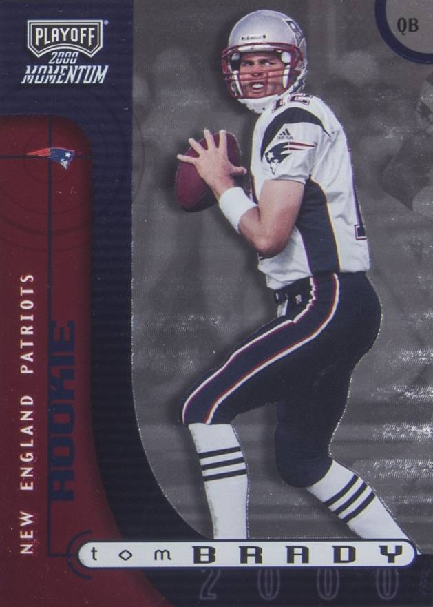 2000 Playoff Momentum  Tom Brady #180 Football Card