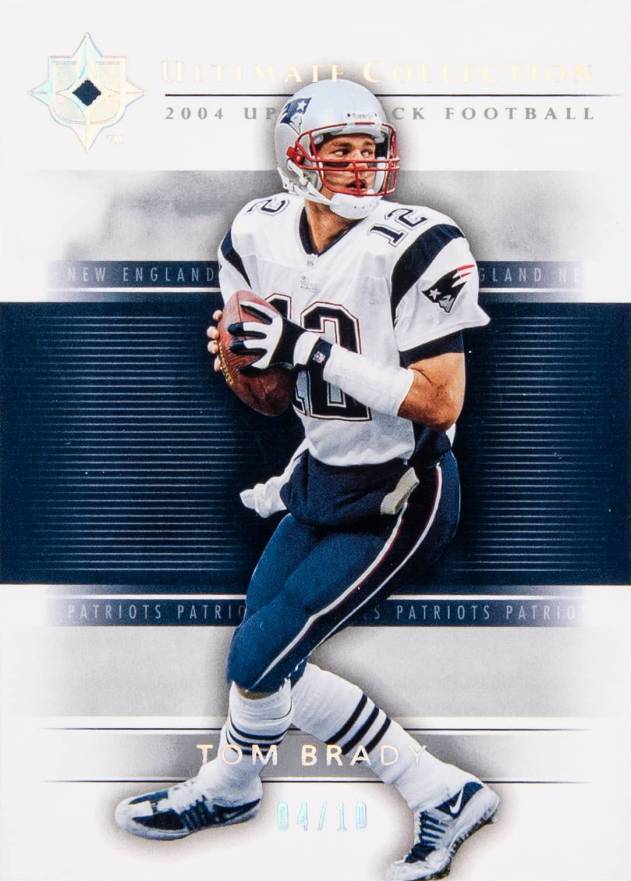 2004 Ultimate Collection  Tom Brady #39 Football Card