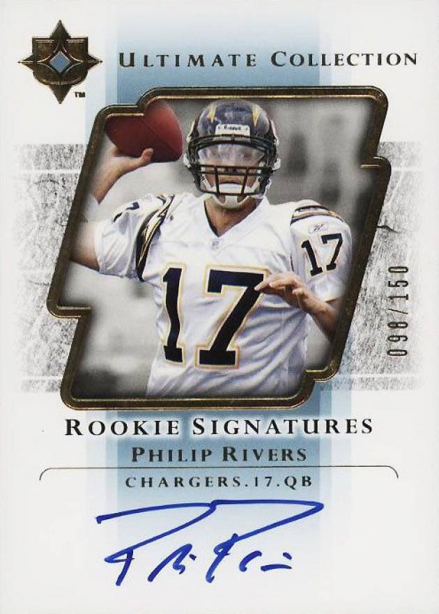 2004 Ultimate Collection  Philip Rivers #128 Football Card