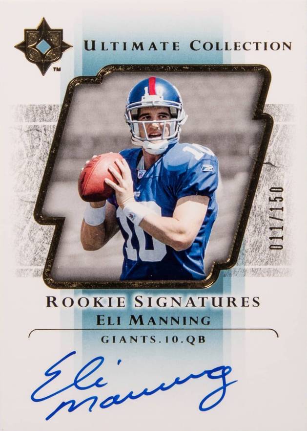 2004 Ultimate Collection  Eli Manning #130 Football Card