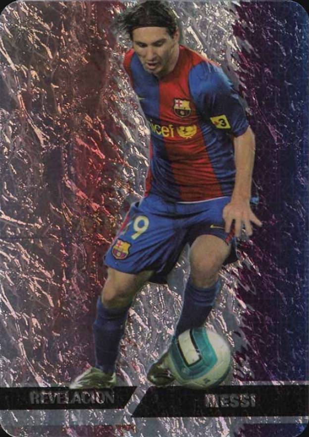 2008 Mundi Cromo Las Fichas De La Liga Lionel Messi #542 Soccer Card