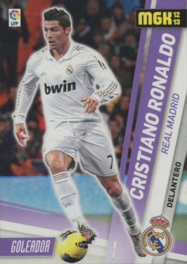 2012 Panini Megacracks Liga BBVA Cristiano Ronaldo #197 Soccer Card