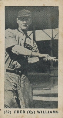 1928 Tharp's Ice Cream Fred Williams #52 Baseball Card