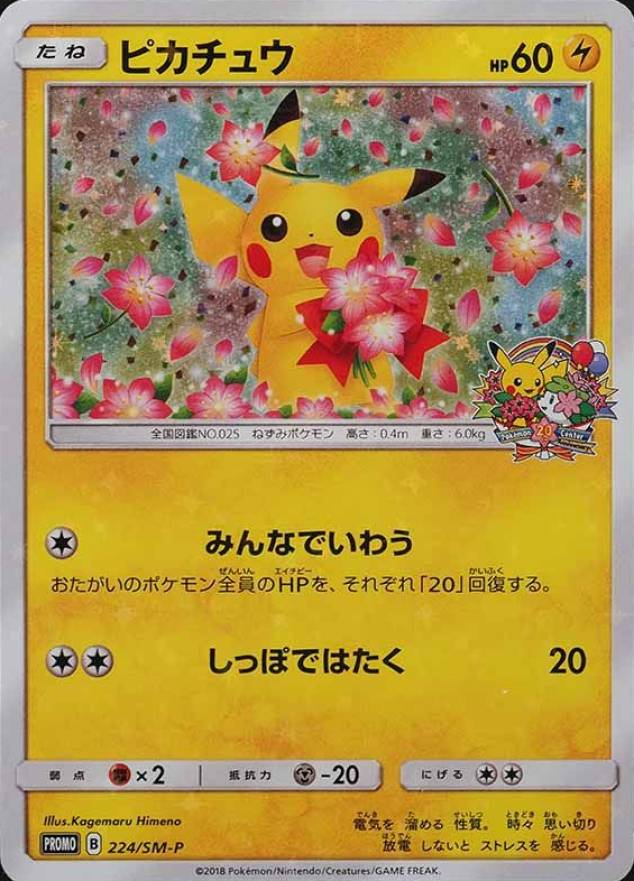 Pokemon Promo card limited 320/SM-P ABARERU KUN Japanese Eevee Pikachu campaign 