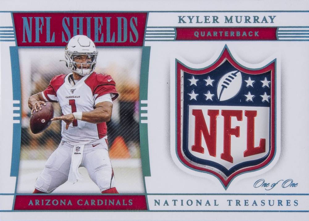2019 Panini National Treasures NFL Shields Kyler Murray #NFLSKM Football Card