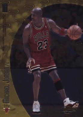 1998 Finest Mystery Eddie Jones/Michael Jordan #M20 Basketball Card