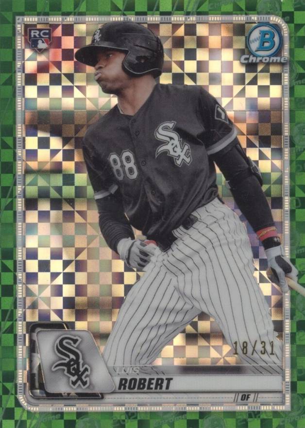 2020 Bowman Chrome X Luis Robert #8 Baseball Card