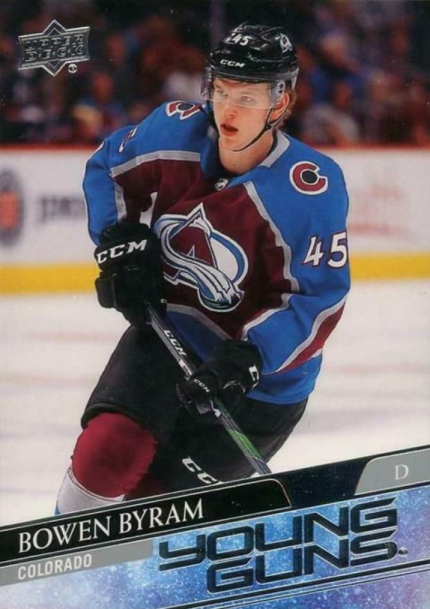 2020 Upper Deck Bowen Byram #205 Hockey Card