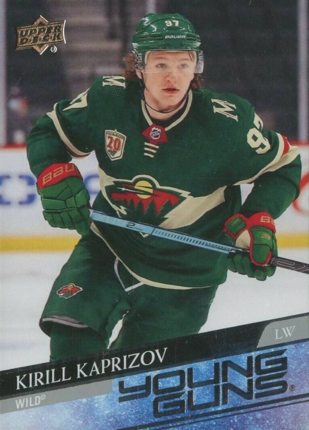 2020 Upper Deck Kirill Kaprizov #451 Hockey Card