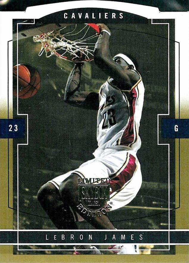 2003 SkyBox L.E. LeBron James #118 Basketball Card