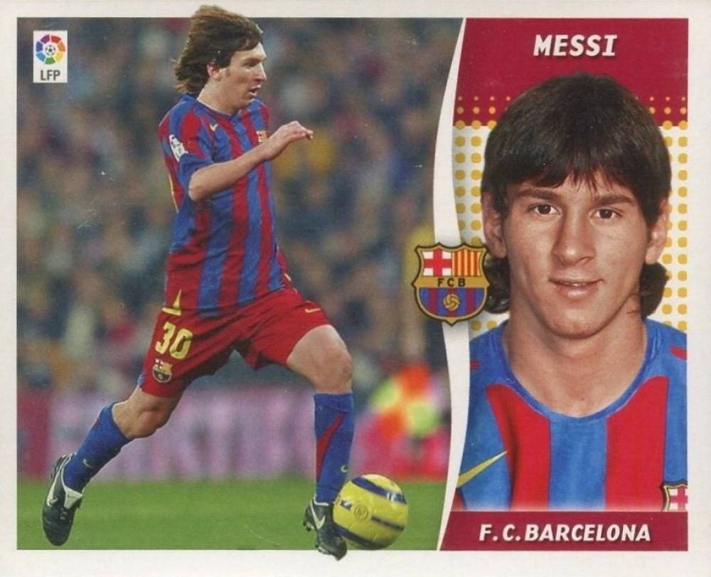 2006 Panini Stickers Colecciones Este Lionel Messi # Soccer Card
