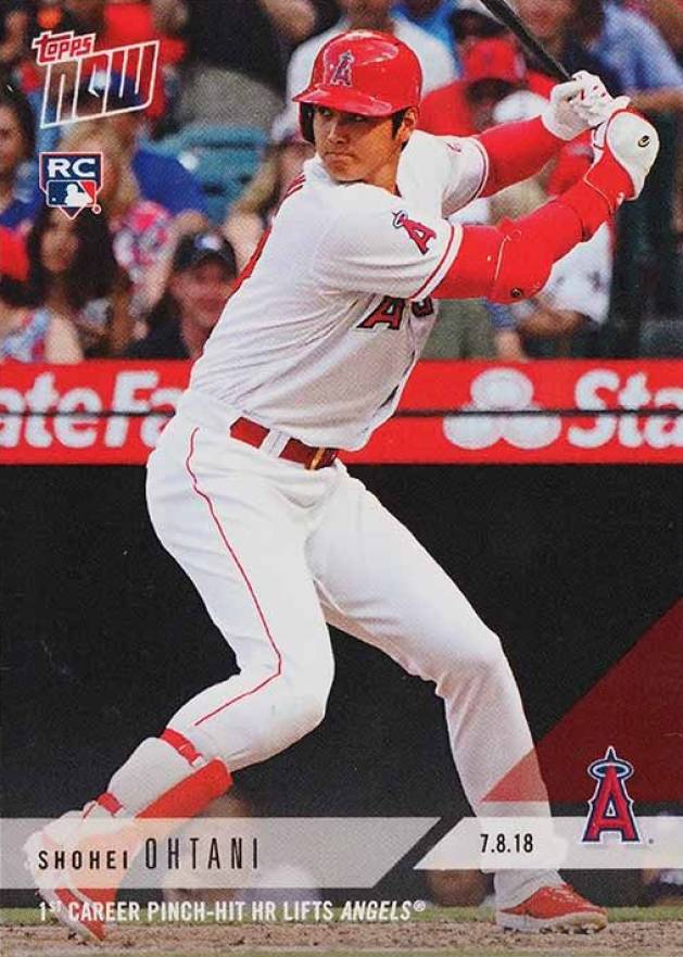 2018 Topps Now  Shohei Ohtani #432 Baseball Card