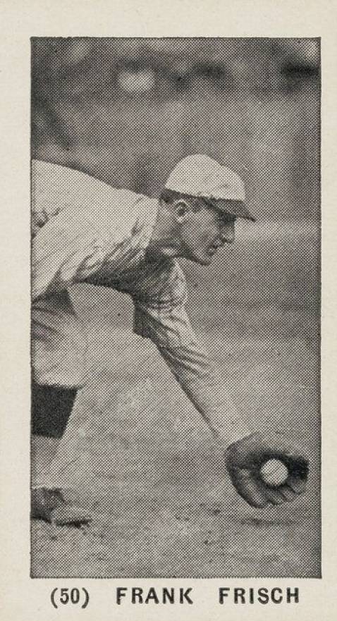 1928 Yuengling's Ice Cream Frank Frisch #50 Baseball Card