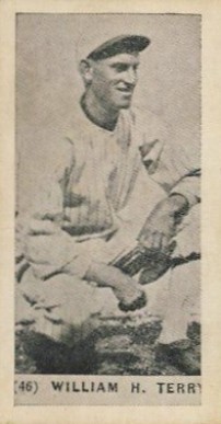 1928 Yuengling's Ice Cream William H. Terry #46 Baseball Card