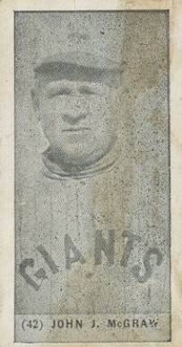 1928 Yuengling's Ice Cream John J. McGraw #42 Baseball Card