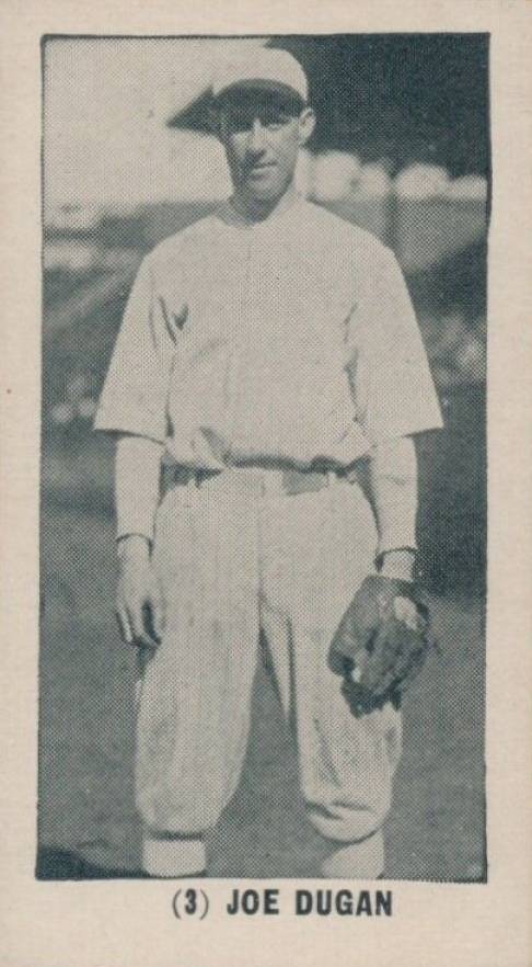 1928 Yuengling's Ice Cream Joe Dugan #3 Baseball Card
