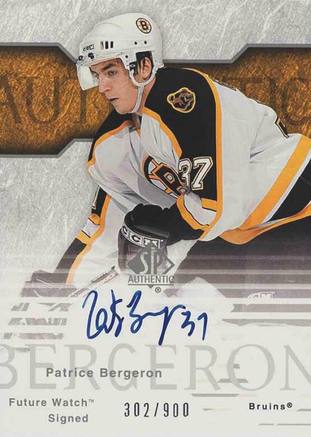 2011-12 Boston Bruins Player Report Cards: Patrice Bergeron
