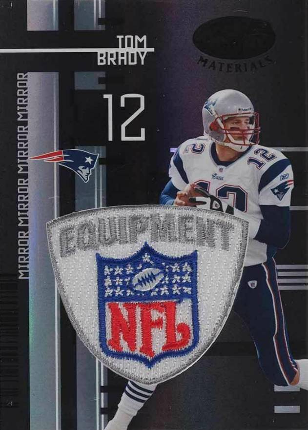 2005 Leaf Certified Materials Tom Brady #70 Football Card