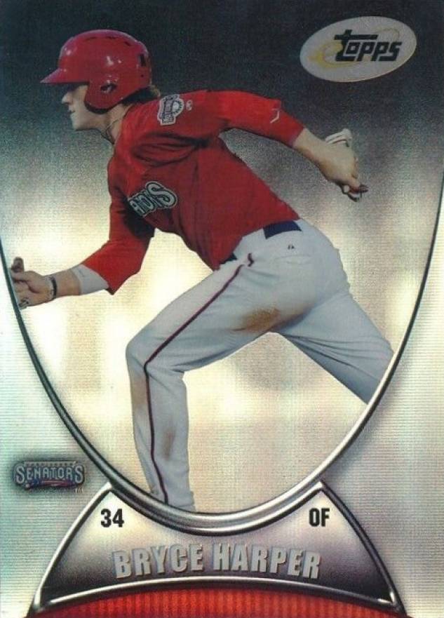 2011 E-Topps Minor League Bryce Harper #30 Baseball Card