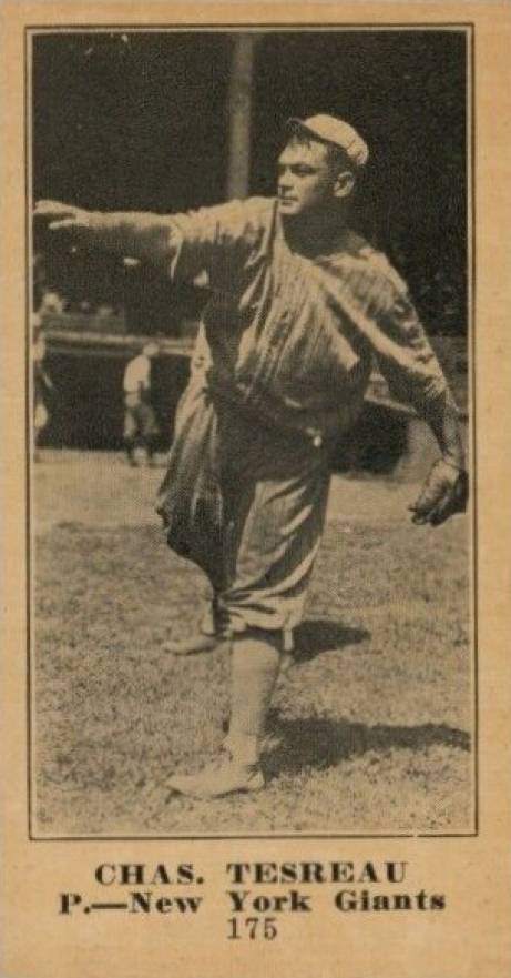 1916 Famous & Barr Co. Jeff Tesreau #175 Baseball Card